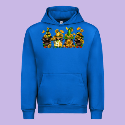 Sunflower Gnomies Urban Hoodie Designed By Fadigitalartstudio