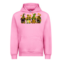 Fuchsia Pink sunflower gnomies Urban Hoodie - FaDigitalArtStudio