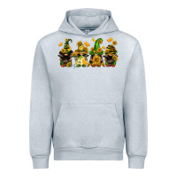 Heather Grey sunflower gnomies Urban Hoodie - FaDigitalArtStudio