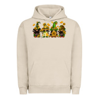 Pigment French Oak sunflower gnomies Urban Hoodie - FaDigitalArtStudio