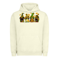 Pigment Pistachio sunflower gnomies Urban Hoodie - FaDigitalArtStudio