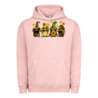 Pigment Salmon sunflower gnomies Urban Hoodie - FaDigitalArtStudio