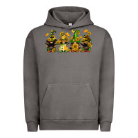 Pigment Tornado sunflower gnomies Urban Hoodie - FaDigitalArtStudio