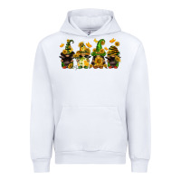 White sunflower gnomies Urban Hoodie - FaDigitalArtStudio