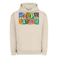 Pigment French Oak happy easter with eggs Urban Hoodie - Neo Western