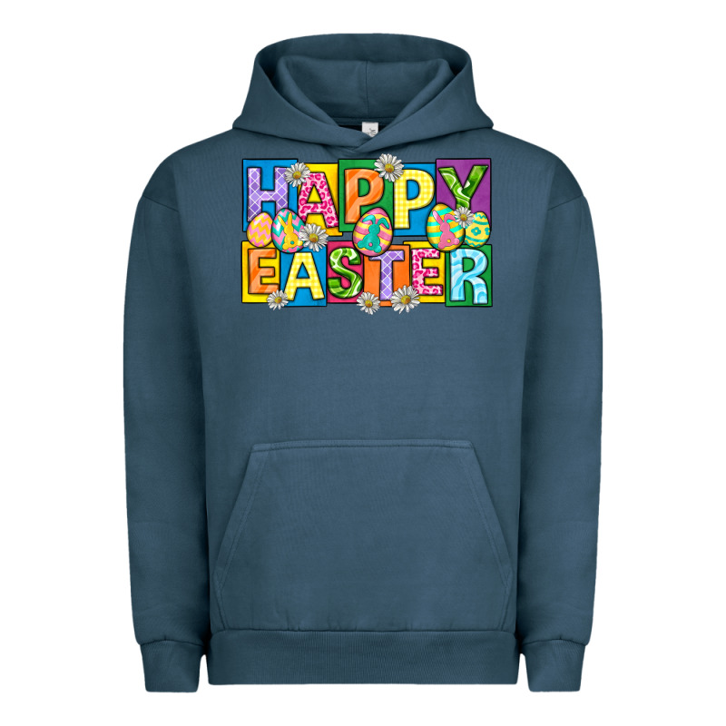 Happy Easter With Eggs Urban Hoodie by Neo Western | Teevron