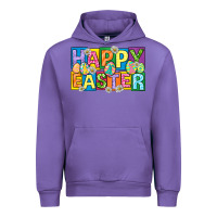 Tulip happy easter with eggs Urban Hoodie - Neo Western