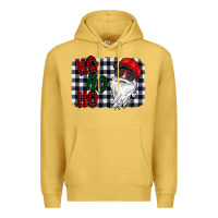 Antique Gold ho ho ho Premium Hoodie - CowhideDigitalArt