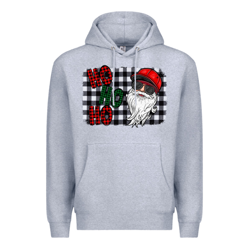 Ho Ho Ho Premium Hoodie by CowhideDigitalArt | Teevron