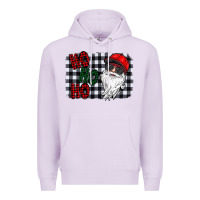 Lilac ho ho ho Premium Hoodie - CowhideDigitalArt