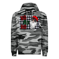 Slate Camo ho ho ho Premium Hoodie - CowhideDigitalArt