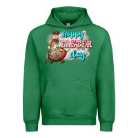 Emerald Happy Easter Day rodeo Easter Day Urban Hoodie - CowGirlArtShop