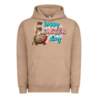 Pigment Burro Happy Easter Day rodeo Easter Day Urban Hoodie - CowGirlArtShop