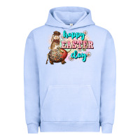 Pigment Grape Ice Happy Easter Day rodeo Easter Day Urban Hoodie - CowGirlArtShop