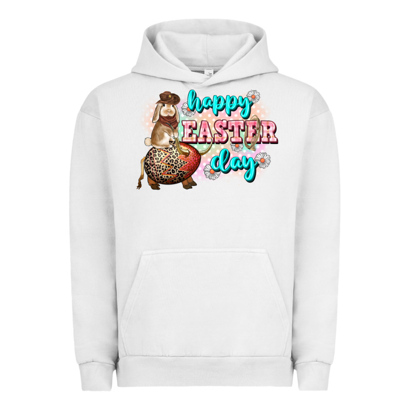 Happy Easter Day Rodeo Easter Day Urban Hoodie by CowGirlArtShop | Teevron