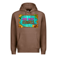 Chestnut hot wife summer skinny metal can holder Premium Hoodie - HRA Design Shop