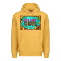 Mustard hot wife summer skinny metal can holder Premium Hoodie - HRA Design Shop