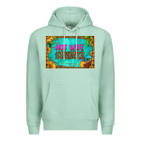 Seafoam hot wife summer skinny metal can holder Premium Hoodie - HRA Design Shop