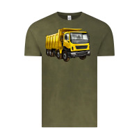 Vintage Olive dump truck Vintage Tee - Artiststas