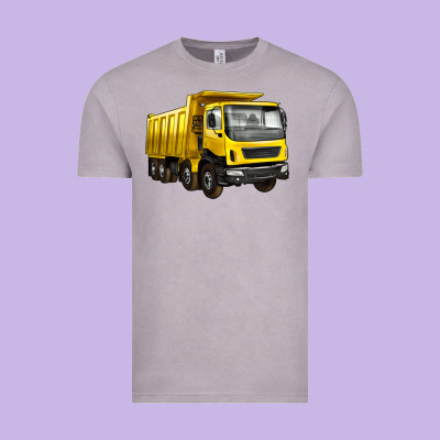 Dump Truck Vintage Tee Designed By Artiststas