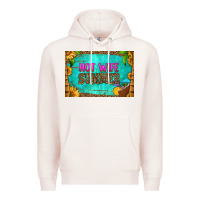 Pale Pink hot wife summer skinny metal can holder Premium Hoodie - HRA Design Shop