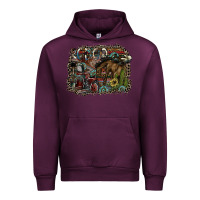 Mauve Wine rodeo Urban Hoodie - SublimationCraftShop