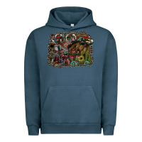 Pigment Midnight Navy rodeo Urban Hoodie - SublimationCraftShop