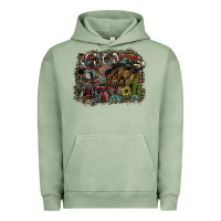 Pigment Oil Green rodeo Urban Hoodie - SublimationCraftShop
