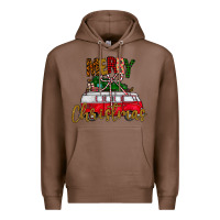 Chestnut merry christmas Premium Hoodie - CowhideDigitalArt