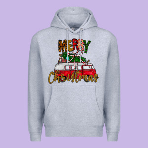 Merry Christmas Premium Hoodie Designed By Cowhidedigitalart