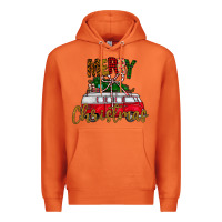 Carrot merry christmas Premium Hoodie - CowhideDigitalArt