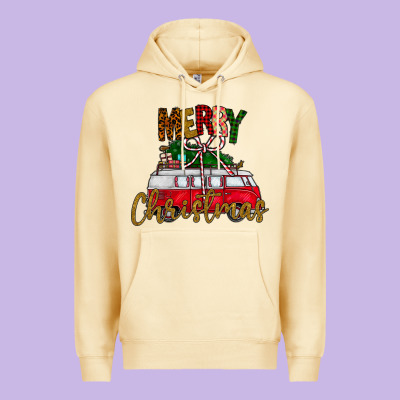 Merry Christmas Premium Hoodie Designed By Cowhidedigitalart
