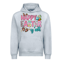 Heather Grey Happy Easter y'all Urban Hoodie - Neo Western