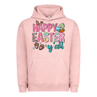 Pigment Salmon Happy Easter y'all Urban Hoodie - Neo Western