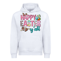 White Happy Easter y'all Urban Hoodie - Neo Western