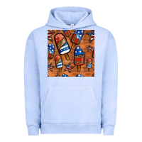 Pigment Grape Ice patriotic popsicles seamless pattern Urban Hoodie - HRA Design Shop