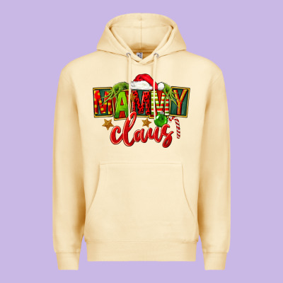 Christmas Mammy Claus Premium Hoodie Designed By Fadigitalartstudio