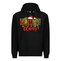 Black christmas mammy claus Premium Hoodie - FaDigitalArtStudio