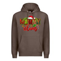 Coffee christmas mammy claus Premium Hoodie - FaDigitalArtStudio