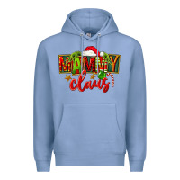Colony Blue christmas mammy claus Premium Hoodie - FaDigitalArtStudio