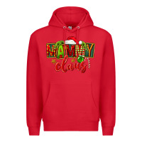 Red christmas mammy claus Premium Hoodie - FaDigitalArtStudio