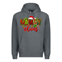 Rock christmas mammy claus Premium Hoodie - FaDigitalArtStudio