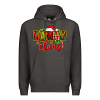 Smoke christmas mammy claus Premium Hoodie - FaDigitalArtStudio