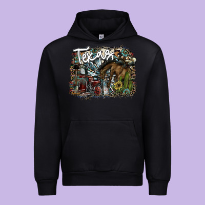 Texas Urban Hoodie Designed By Sublimationcraftshop
