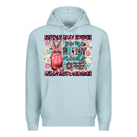 Blue Mist Some bunny needs coffee 20oz tumbler Premium Hoodie - Neo Western