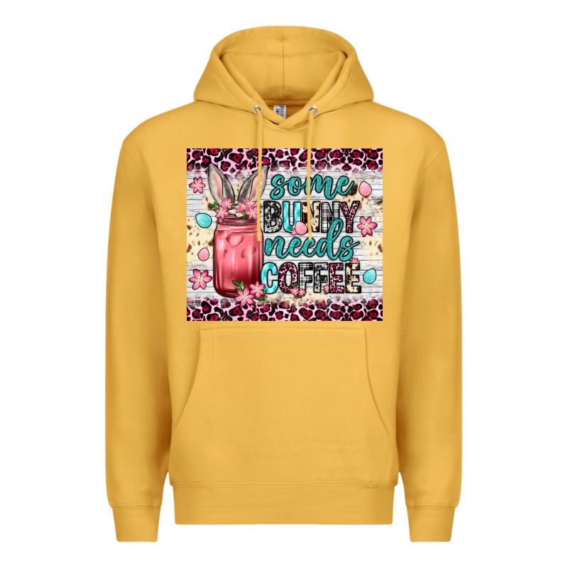 Some Bunny Needs Coffee 20oz Tumbler Premium Hoodie by Neo Western | Teevron