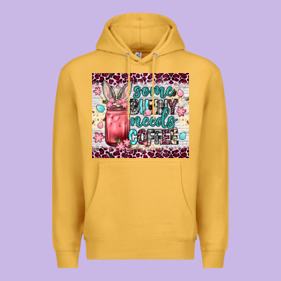 Some Bunny Needs Coffee 20oz Tumbler Premium Hoodie Designed By Neo Western