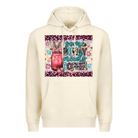 Sandshell Some bunny needs coffee 20oz tumbler Premium Hoodie - Neo Western