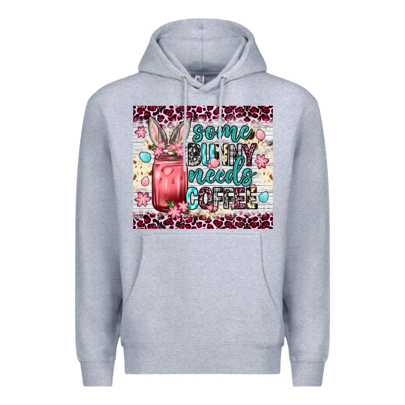 Some Bunny Needs Coffee 20oz Tumbler Premium Hoodie by Neo Western | Teevron