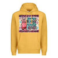 Mustard Some bunny needs coffee 20oz tumbler Premium Hoodie - Neo Western
